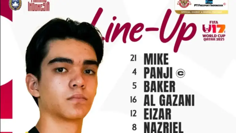 Susunan Pemain Timnas U17 Indonesia vs Honduras
