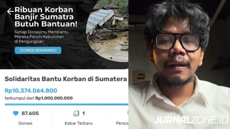 Ferry Irwandi Galang Donasi