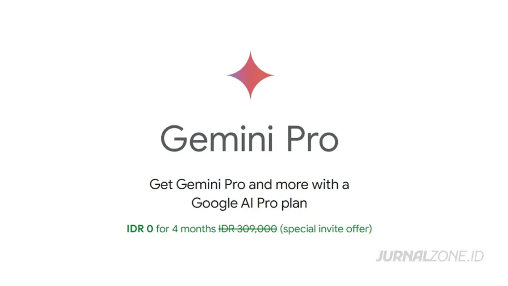Gemini Pro Gratis 4 Bulan