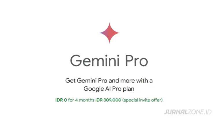 Gemini Pro Gratis 4 Bulan
