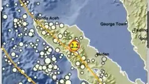 Gempa M 2,2 Guncang Gayo Lues Aceh 7 Des