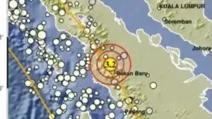 Gempa M 3,2 Guncang Wilayah Padang Lawas