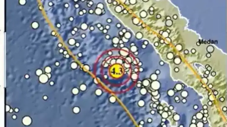 Gempa Sinabang Aceh 4 Des 2025