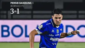 HAsil Persib vs Borneo FC