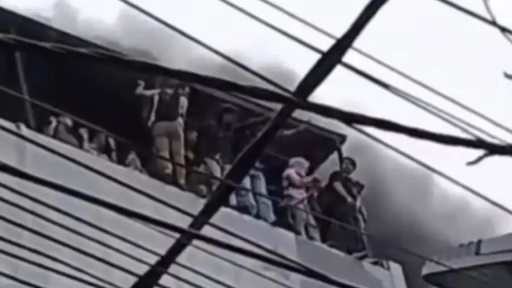 Kebakaran Terra Drone