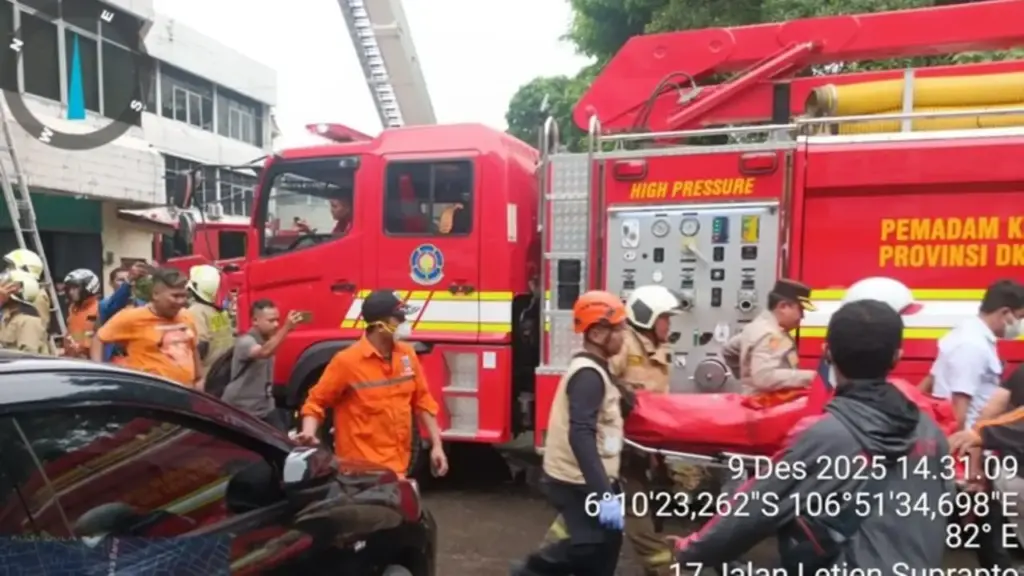 Kebakaran Terra Drone Hari Ini