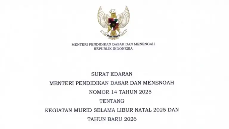 Libur Sekolah Nataru 2025