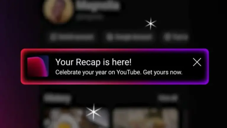 Melihat YouTube Recap