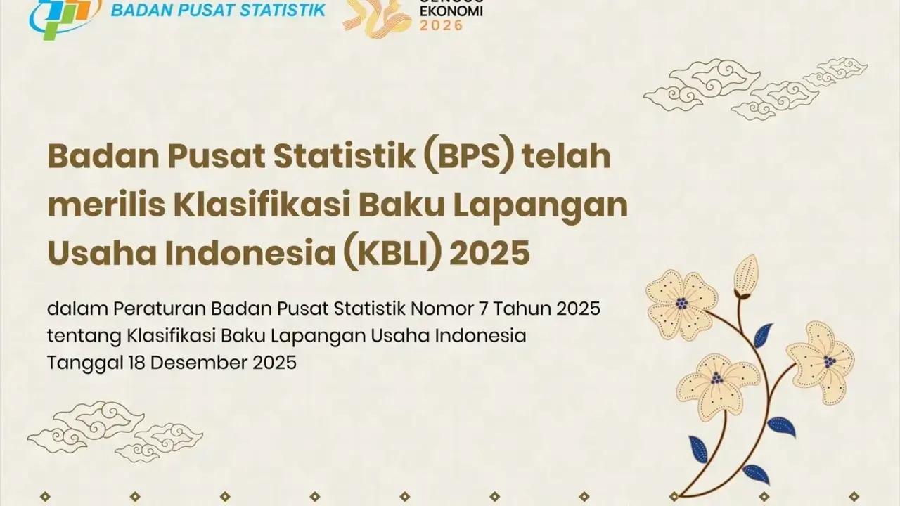 Rilis KBLI 2025