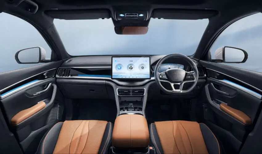 Sektor interior Sealion 6 DM-i.