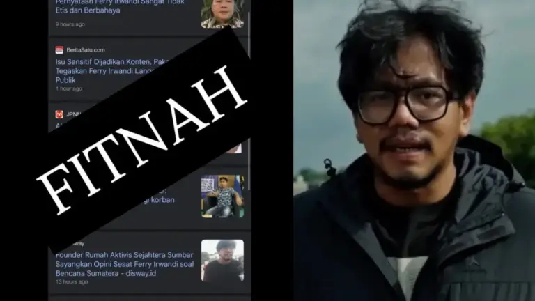 ferry irwandi terkait bencana alam