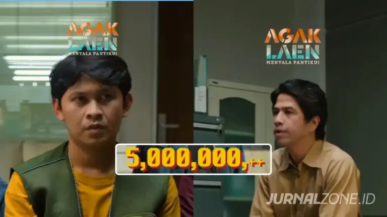 jumlah penonton agak lain 2 tembus 5 juta