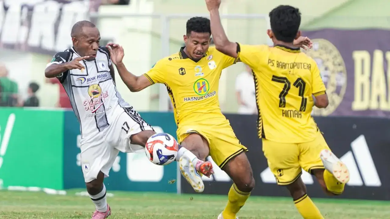 Barito Putera vs Persipura