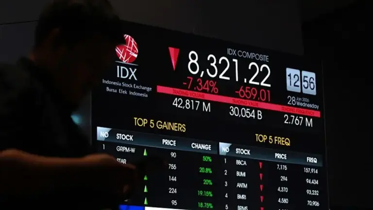 Penyebab IHSG Anjlok 8 Persen