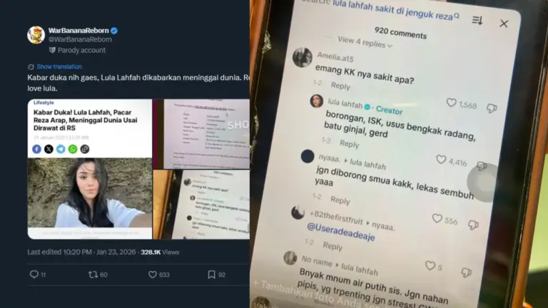 Penyebab lula lahfah meninggal sakit apa