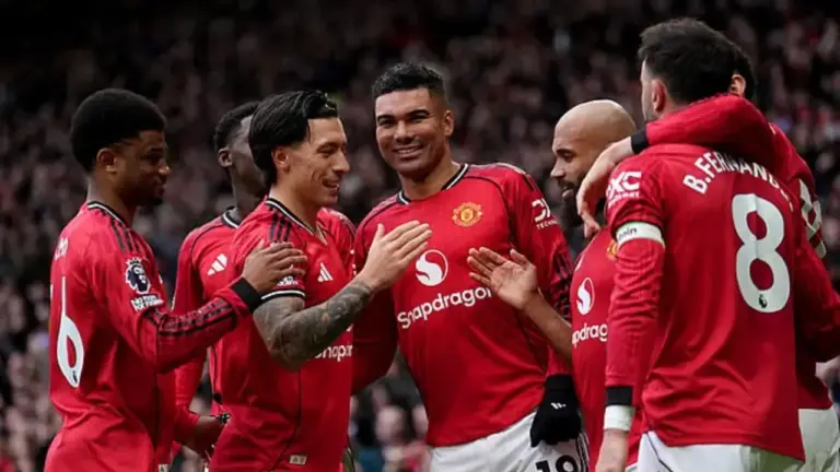 Casemiro MU vs Fulham