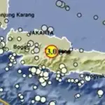 BMKG Terkini: Gempa M 3,0 Guncang Kota Cimahi Hari Ini