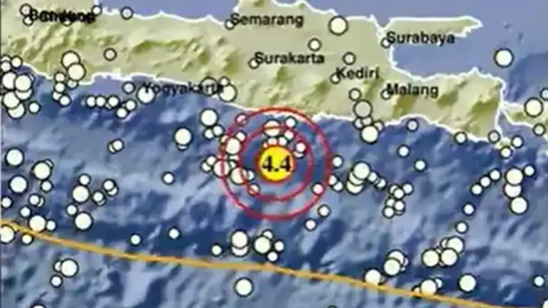 BMKG Terkini: Gempa M 4,4 di Pacitan Jatim Hari Ini 2 Menit yang Lalu