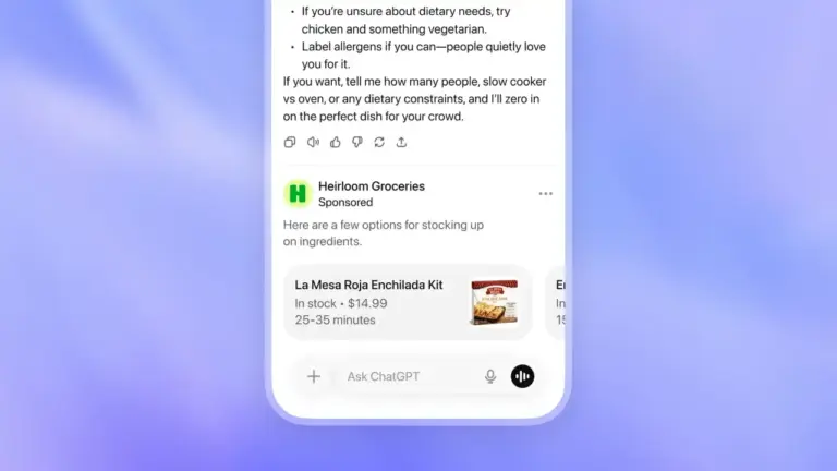 OpenAI Uji Coba Iklan di ChatGPT