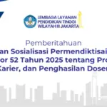 Permendiktisaintek No 52 Tahun 2025: Aturan Baru Karier dan Gaji Dosen