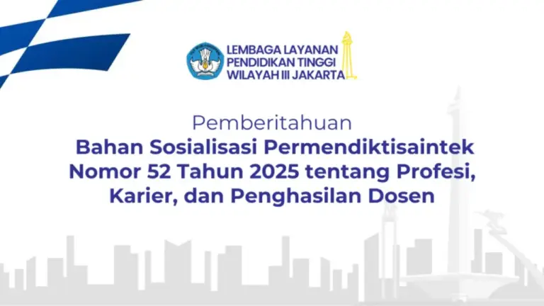 Permendiktisaintek No 52 Tahun 2025: Aturan Baru Karier dan Gaji Dosen