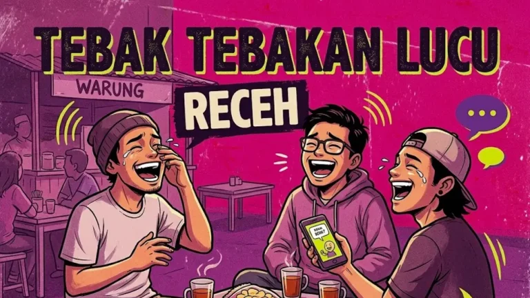 110 Tebak-Tebakan Lucu Receh Ngakak Cocok Buat Gombal dan Nongkrong